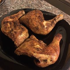 A picture of Roasted Chicken Thighs.