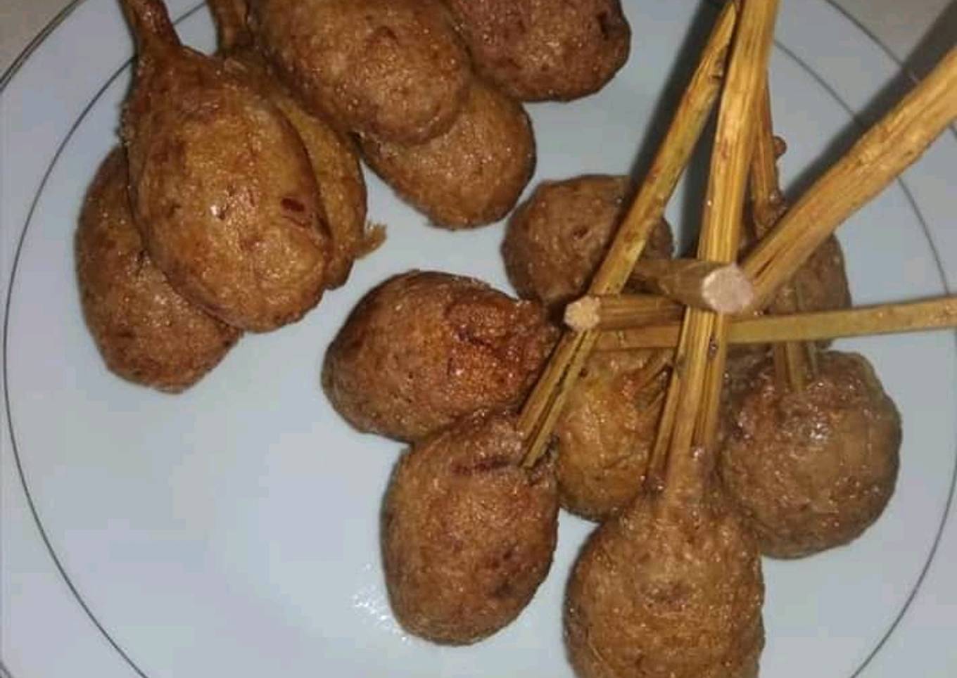 Sate pentul khas palembang