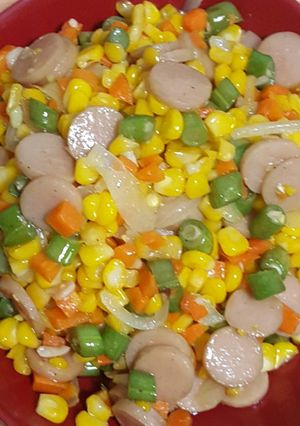 Foto resep Tumis sayur pelangi