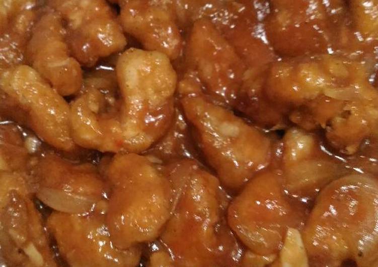 Resep Ayam fillet kriuk saos madu Anti Gagal