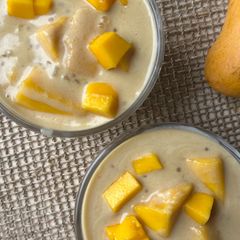 Mango Tapioca Pudding A picture of Mango Tapioca Pudding.