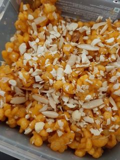 મીઠી બુંદી રેસીપી મુખ્ય ફોટો