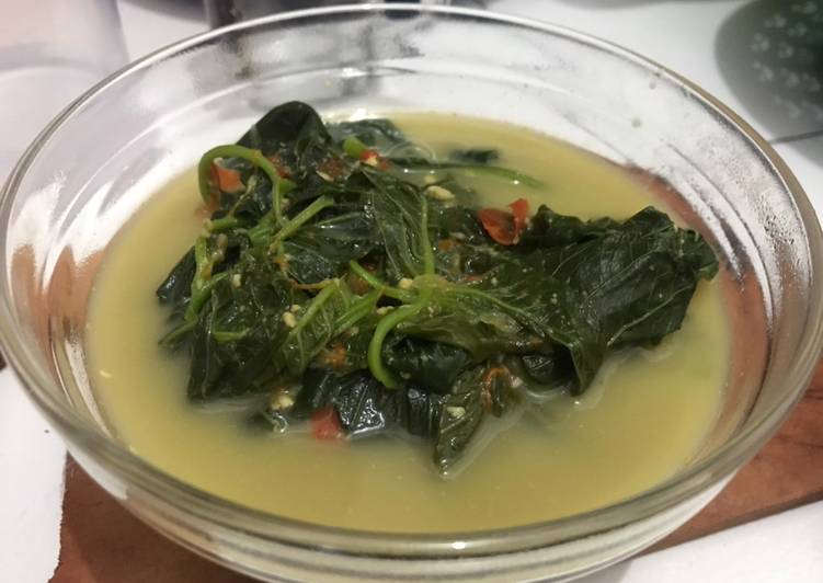 Resep Sayur Bobor Bayam Anti Gagal