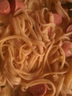 Una foto de Pasta a la mostaza