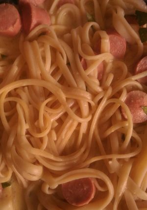 Una foto de Pasta a la mostaza