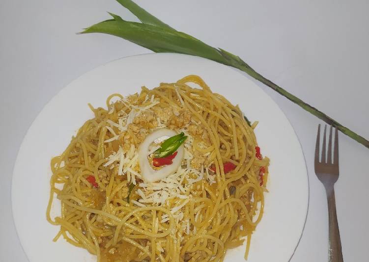Resep Spaghetti Lafonte Aldente Jadi, Sempurna