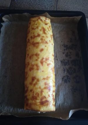 O poză a rețetei Ruladă de dovlecel cu carne tocată.