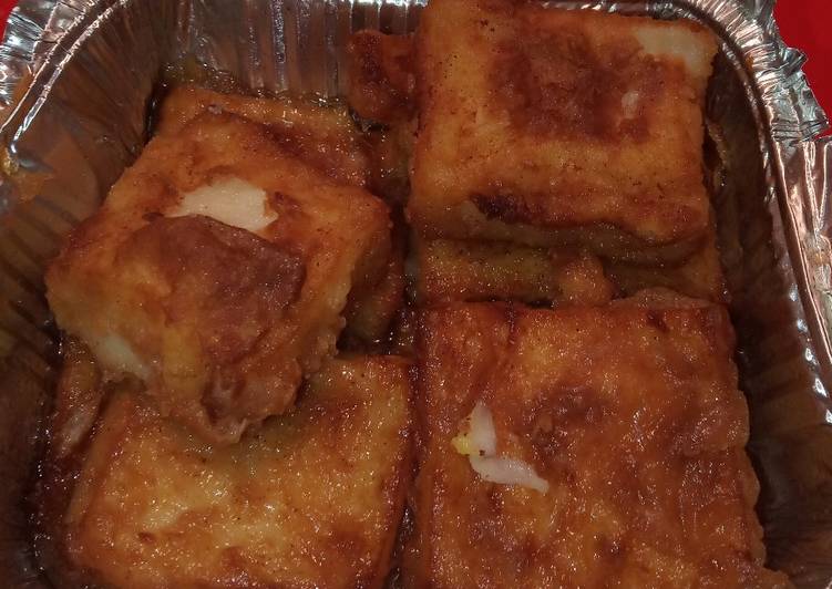 Leche frita tradicional