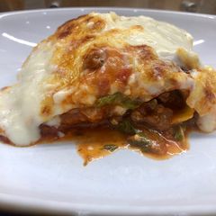 Lasagne with “Lockdown” Veg #mycookbook A picture of Lasagne with “Lockdown” Veg #mycookbook.