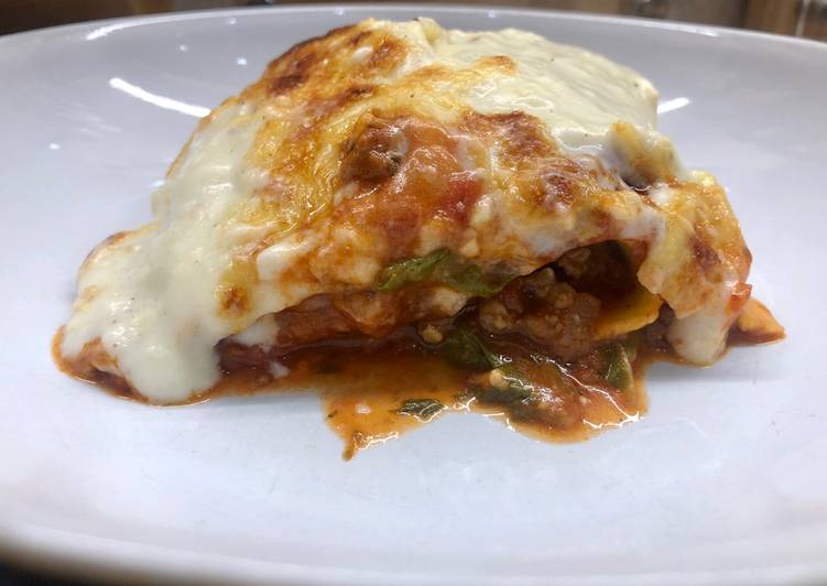 Step-by-Step Guide to Make Homemade Lasagne with “Lockdown” Veg