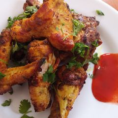 A picture of Tandoori chicken.