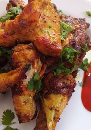 A picture of Tandoori chicken.