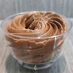 A picture of Two Ingredients chocolate mousse.
