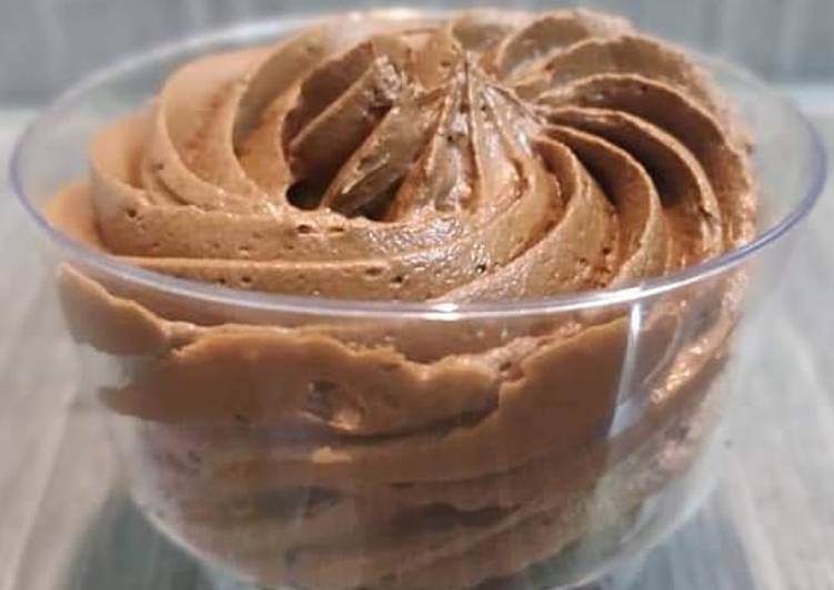 Two Ingredients chocolate mousse