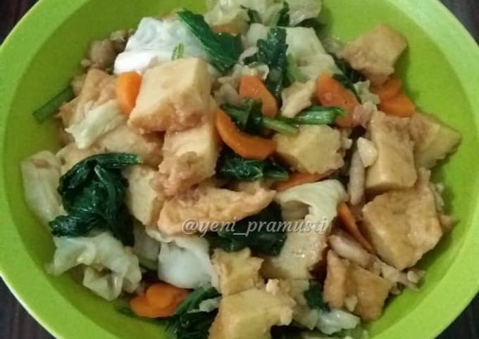 Resep Capcay Jawa, Lezat