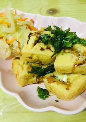 酥炸臭豆腐 的食譜成品照片
