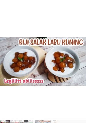 Foto resep Biji salak labu kuning