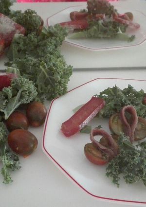 Foto principal de Ensalada kale con mojama