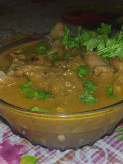 மட்டன் கிரேவி (Mutton gravy recipe in tamil) செய்முறை முக்கிய புகைப்படம்