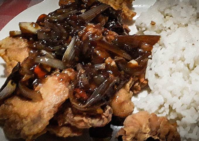 Ayam Krispi Lada Hitam, Tanpa MSG