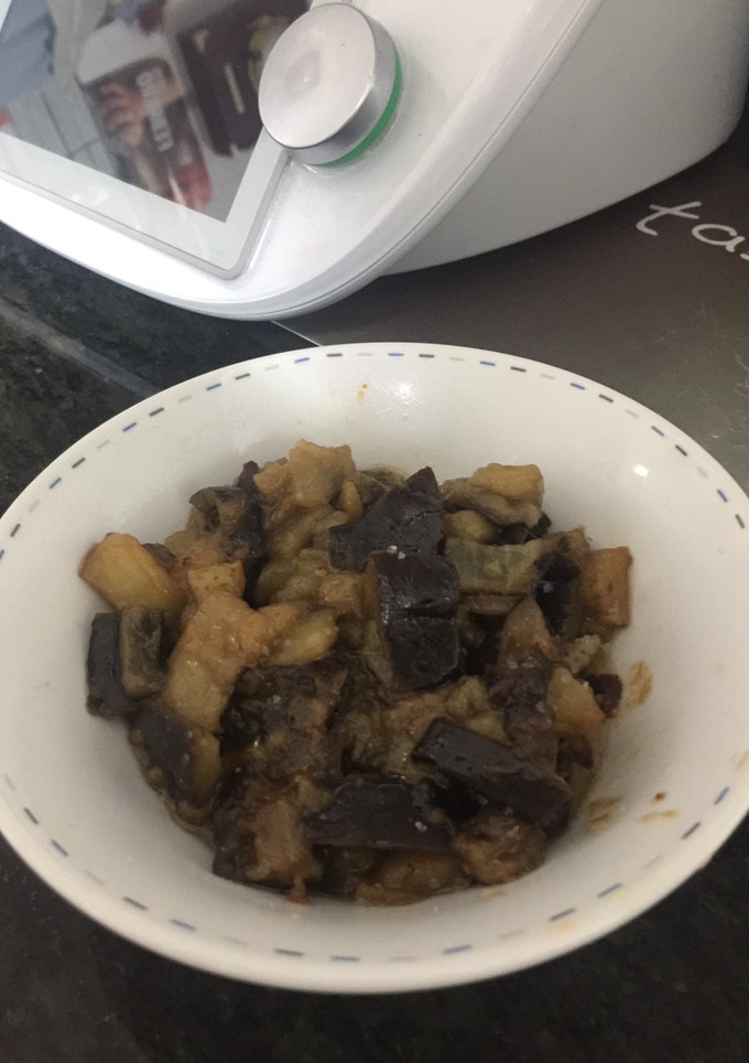 Una foto de Berenjena dorada en Thermomix