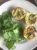 Healthy mini courgette frittatas #seasonsupply