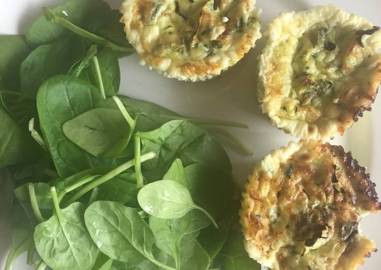 Recipe of Delicious Healthy mini courgette frittatas #seasonsupply