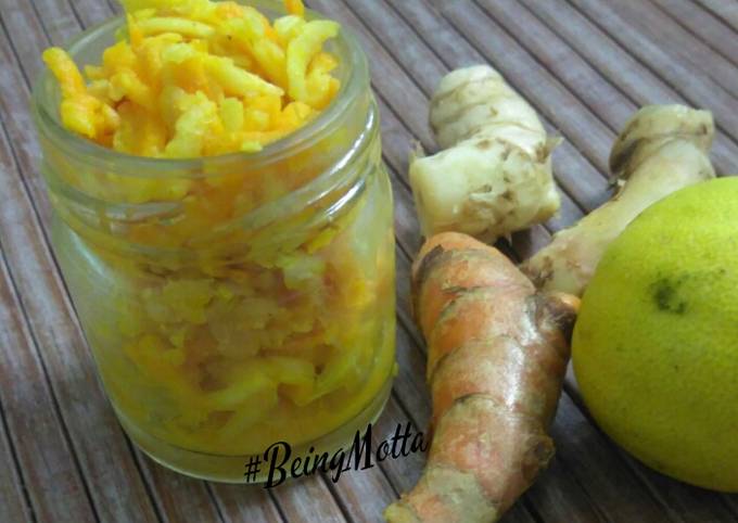 Raw Turmeric,Amba Haider,Ginger Pickle