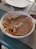 Postre flan de 3 ingredientes proteico