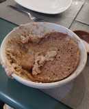 Postre flan de 3 ingredientes proteico