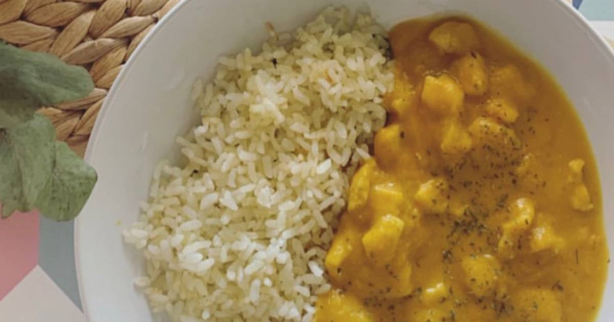 Arroz basmati con pollo al curry Receta de Marina cocinillas Cookpad
