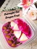 Overnight Oat Dragon Fruit