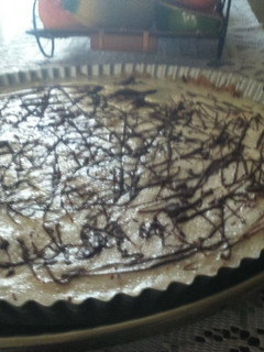 Una foto de Pie de plátano con crema de coco