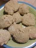 Galletas de avena y bagazo de maní