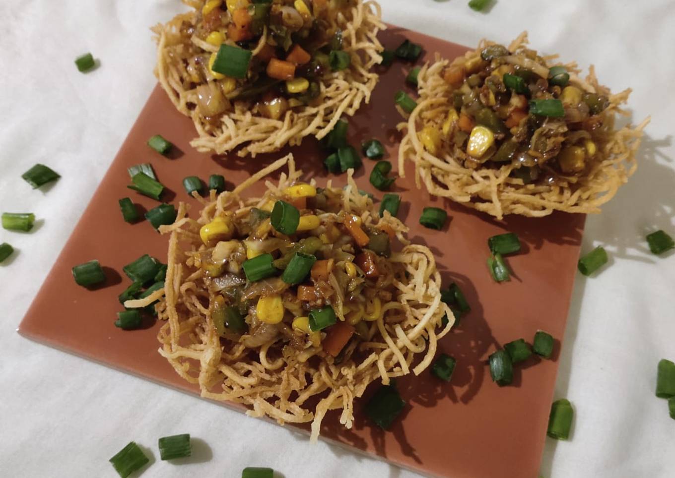 Steps to Prepare Speedy Chinese noodles basket
