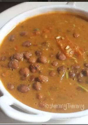 கருப்பு சுண்டல் கிரேவி செய்முறை முக்கிய புகைப்படம்