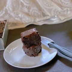 A picture of Sea Salt Brownies.