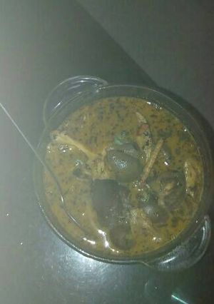 A picture of Black soup.