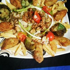 Veg sizzler A picture of Veg sizzler.