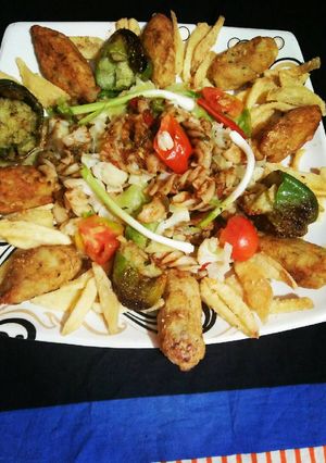 A picture of Veg sizzler.