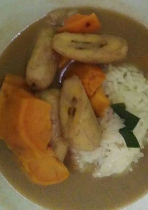 Foto resep Kolak ubi jalar Vs pulut