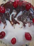 Eggless Microwave Red Velvet Cake