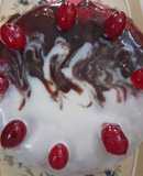 Eggless Microwave Red Velvet Cake
