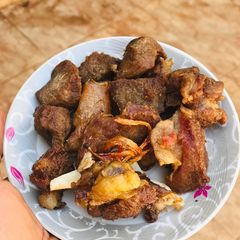A picture of Golden Fried Meat.