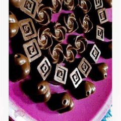 A picture of Homemade chocolate.