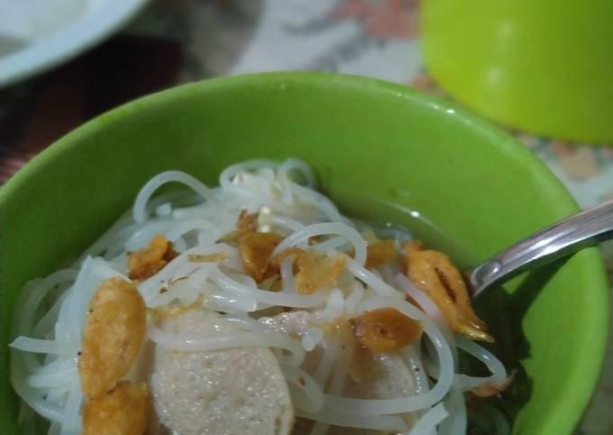 Cara Buat Sop Soun Tahu Syawal Yang Mudah