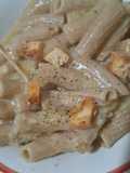 Rigatoni con salsa di pane
