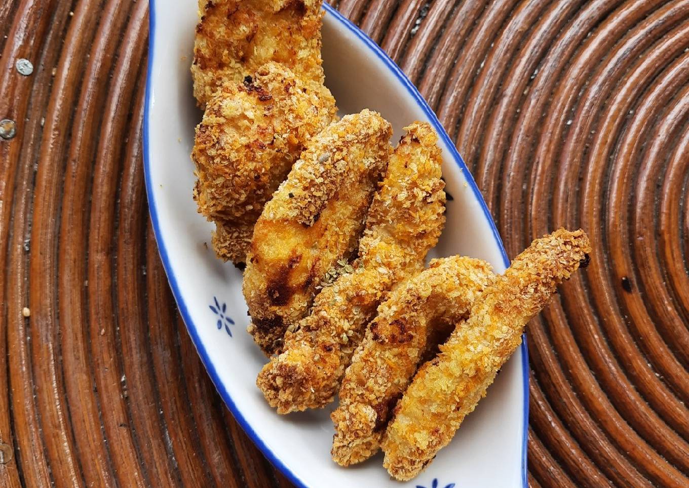 Ayam fillet goreng air fryer