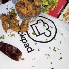 A picture of Kadukahs alu pakora.