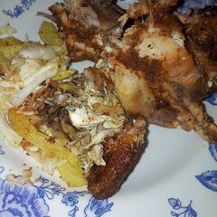 A picture of Garlic grilled chicken.